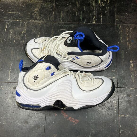 Nike Air Penny 2 "Home" 2016 White SIZE 8 (333886-100) READ DISC - Picture 1 of 8